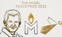 Nobel Peace Prize awarded to human rights campaigners in Belarus, Russia, Ukraine