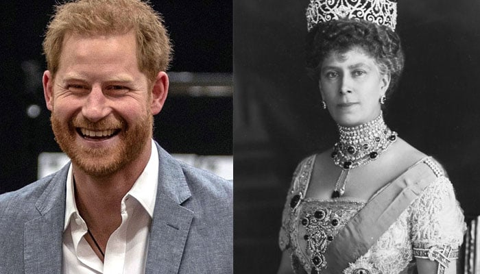 Prince Harry’s similarity to Queen Marry leaves fans jaw-dropped