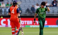 Pakistan limit Netherlands to 91-9 in must-win T20 World Cup clash