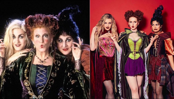 Riverdale leading ladies channel the Sanderson sisters from Hocus Pocus this Halloween