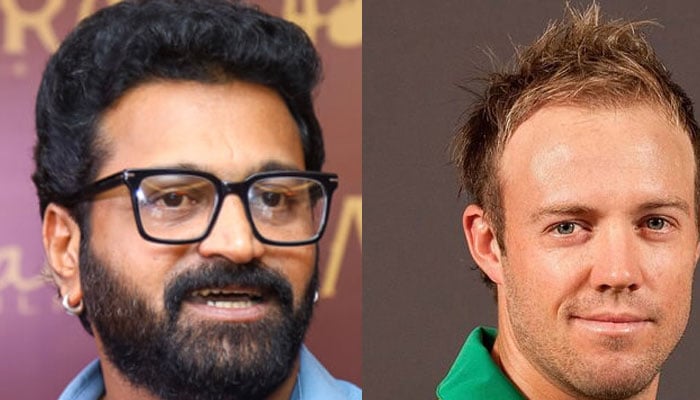 Rishab Shetty meets AB de Villiers, shares video with former South African  international cricketer