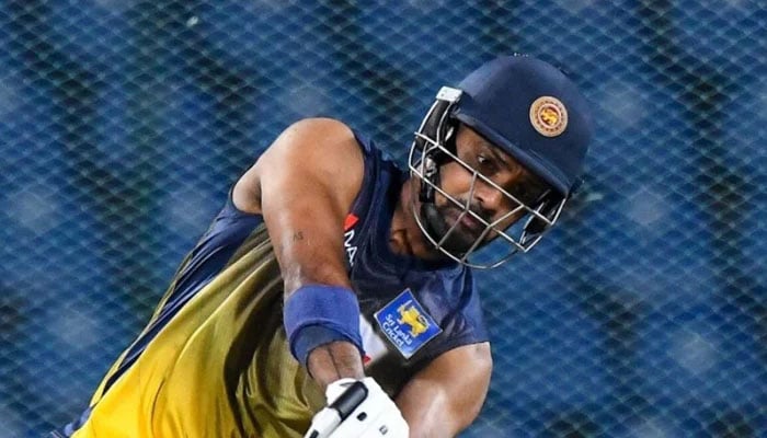 Sri Lankan cricketer Danushka Gunathilaka. — AFP/File