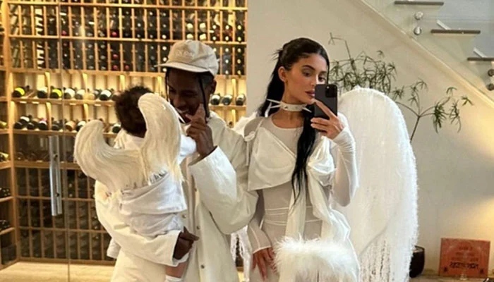 Travis Scott drops cosy snap with glammed-up Kylie after cheating rumours