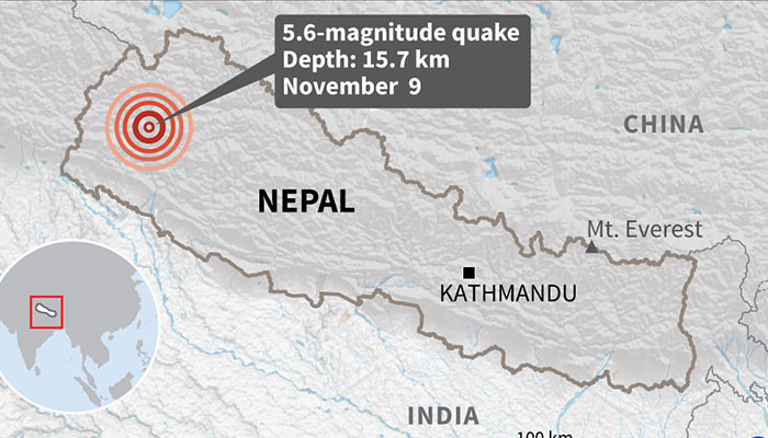 Nepal’deki depremde 6 kişi öldü