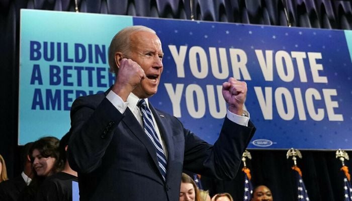 President Joe Biden’s Democrats retained control of the US Senate on Saturday.— AFP/file