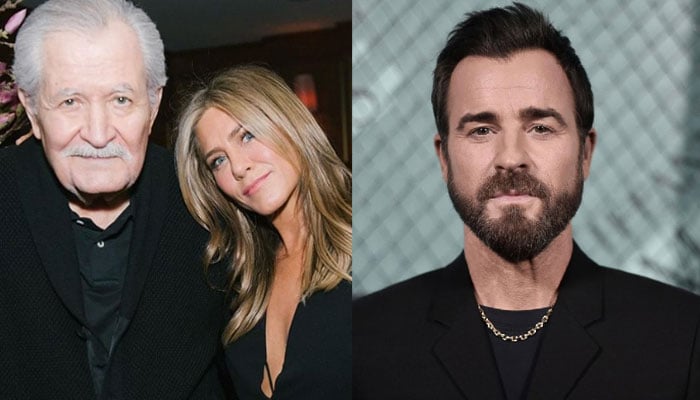 Jennifer Aniston ex Justin Theroux sends love after her father’s death