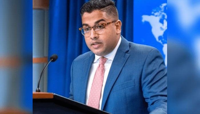 US State Department spokesman Vedant Patel. — Twiter/File