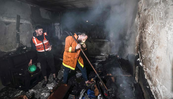 Gazze’de evde çıkan yangında 21 kişi öldü: yetkililer