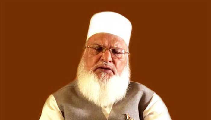 Pakistans Grand Mufti Maulana Mufti Muhammad Rafi Usmani. — Twitter/@saadsami007/file