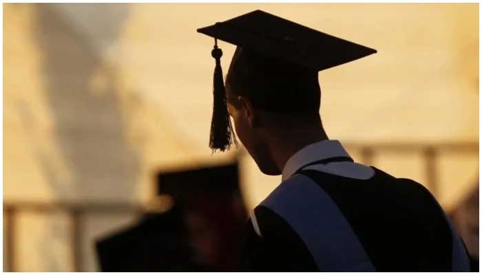Representational image of a student wearing a graduation cap — AFP/file