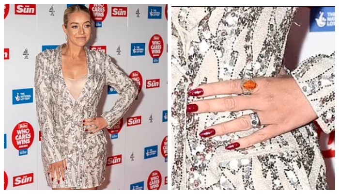 Tom Parkers widow Kelsey shows off her wedding ring amid dating rumours