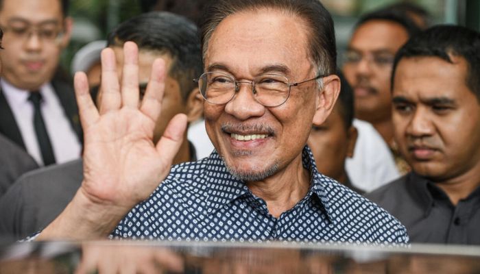 Anwar Ibrahim will become the countrys fourth leader in as many years.— AFP
