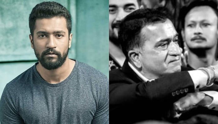 Vicky Kaushal writes a wholesome wish for his father Sham Kaushal