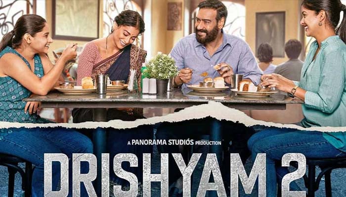 Ajay Devgn starrer 'Drishyam 2' hits INR 100 crore mark in just a week