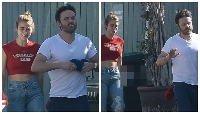 Casey Affleck ANGRY with girlfriend as actress seen in tears during heated exchange