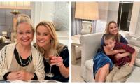 Reese Witherspoon Celebrates Thanksgiving With Lookalike Mom And Brother