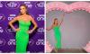 Amanda Holden dazzles in vivid green dress before 'I Can See Your Voice' appearance