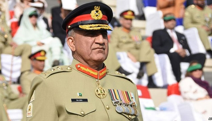 Outgoing Chief of Army Staff General Qamar Javed Bajwa. — AFP/File