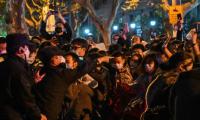 China censors rare, nationwide protests