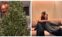 Kylie Jenner shows off her HUGE two-story Christmas tree in adorable video  