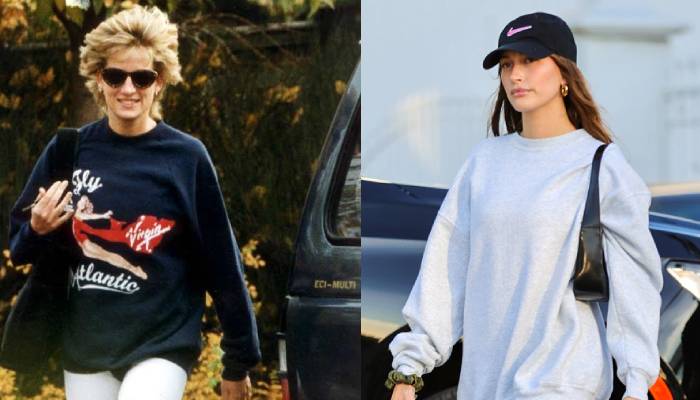 Vogue Paris 2019 Hailey Bieber as Princess Diana vintage style