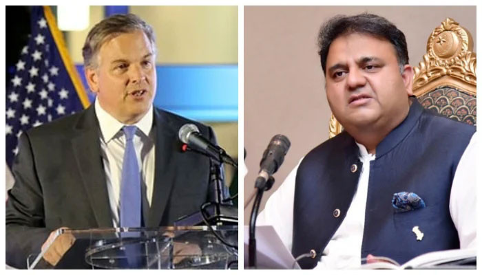 Fawad Chaudhry, US envoy Donald Blome discuss political situation: sources