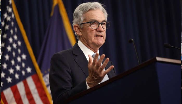 US Federal Reserve Bank Board Chairman Jerome Powell answers reporters questions during a news conference following a meeting of the Federal Open Market Committee (FMOC) at the bank headquarters on November 02, 2022 in Washington, DC. — AFP/File