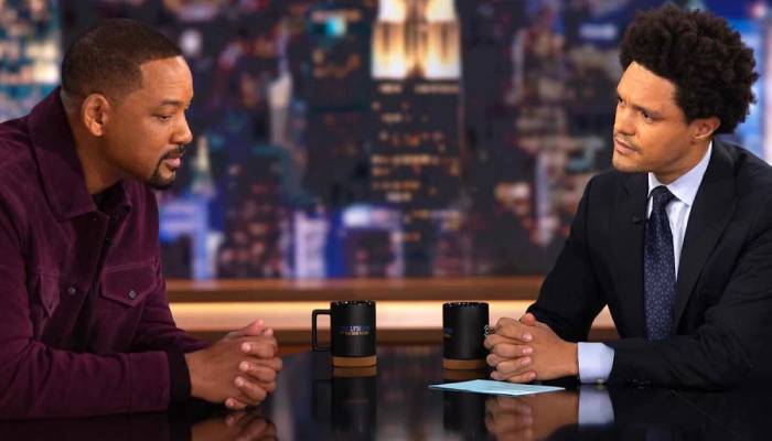 Will Smith’s appearance on Trevor Noah’s Daily Show draws varied reactions from Hollywood