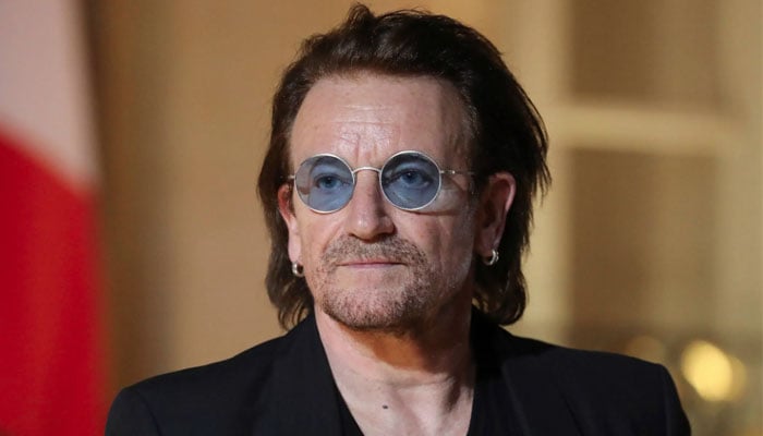 U2 frontman Bono shows off impressive artwork for his autobiography