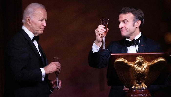 Biden ve Macron, Ukrayna ve demokrasi konusunda ABD-Fransa ittifakı sözü verdi