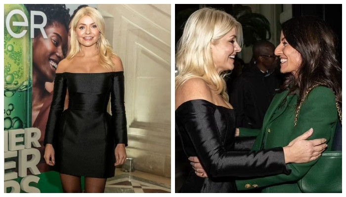 Holly Willoughby shows off her style credentials at beauty event