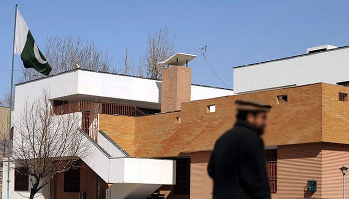 An undated image of Pakistan Embassy in Kabul. — Radio Pakistan/File