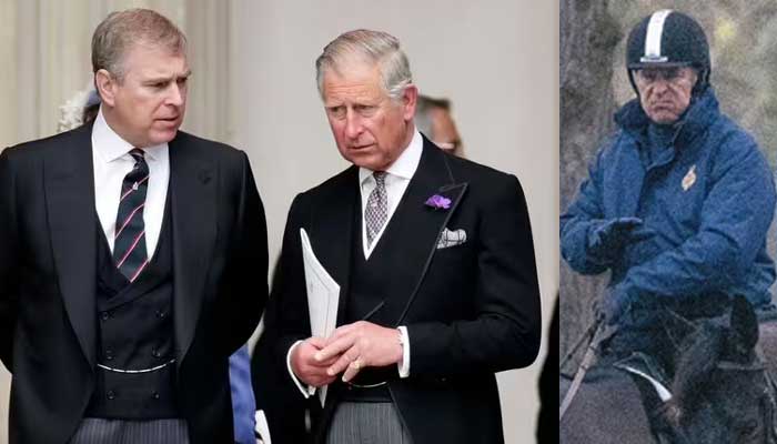 Prince Andrew seen riding horse in Windsor amid Meghan and Harrys new drama