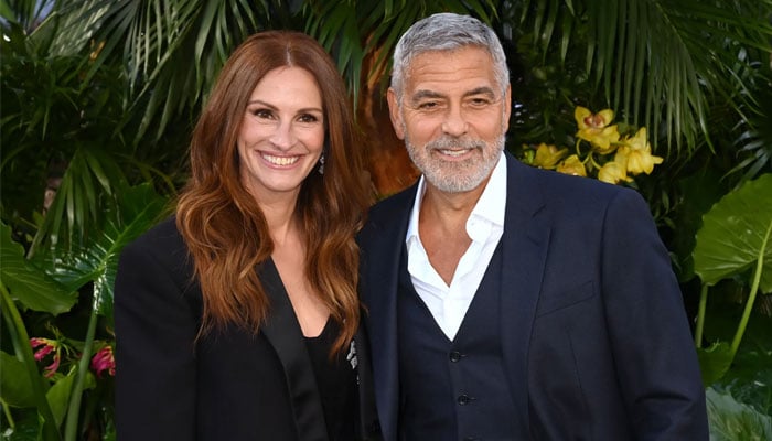 Julia Roberts hilariously honours George Clooney in an out of the box honors dress