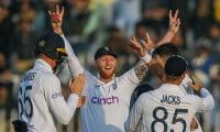 England shine in fading light to win first Pakistan Test