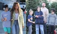 Jennifer Lopez, Ben Affleck pick Christmas tree with kids in L.A 