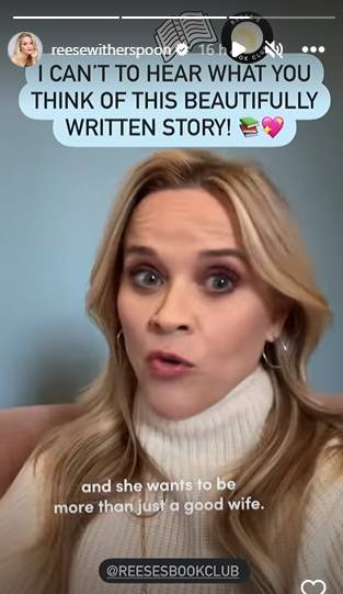 Reese Witherspoon recommends THIS interesting book for December: Watch