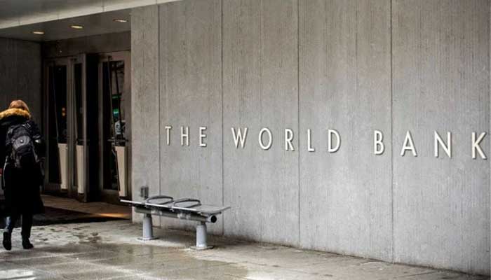 A person enters the World Banks building in Washington. — AFP/File