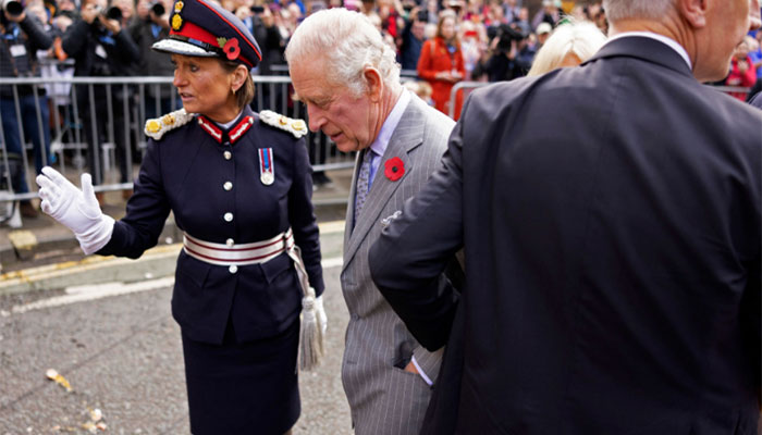 UK police arrest man after ‘egg thrown’ during King Charles visit