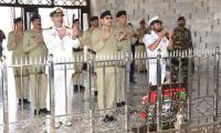 On maiden visit to Karachi as COAS, Gen Munir visits Quaid-i-Azam's mausoleum