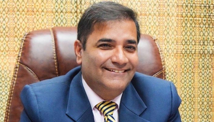 Newly-appointed Karachi Administrator Dr Saif-ur-Rehman. — Facebook/DrSyedSaif