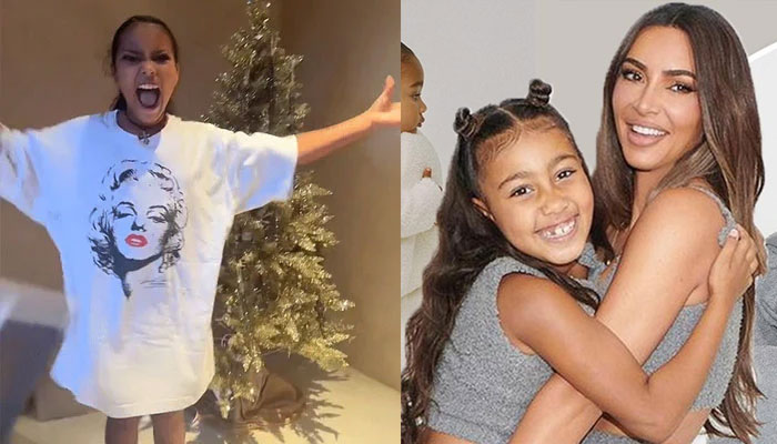 Kim Kardashians Daughter North West Shakes A Leg In New Tiktok Video