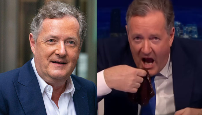 Piers Morgan chows down raw liver live on TV, says it ‘doesn’t taste too bad’