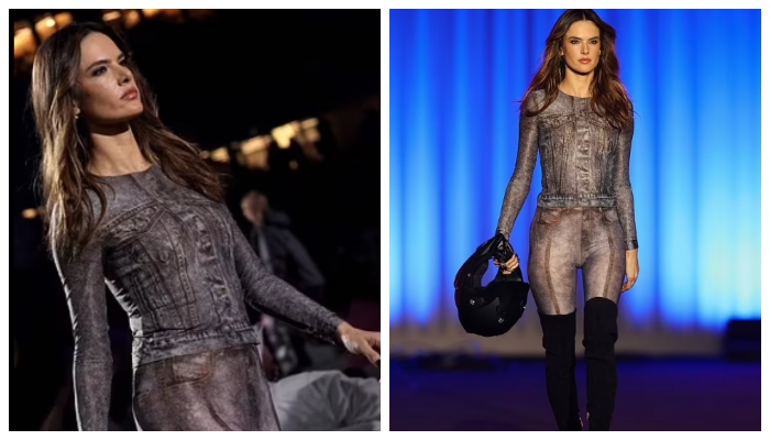 Qatar Fashion United: Alessandra Ambrosio turns heads in sizzling skintight outfit