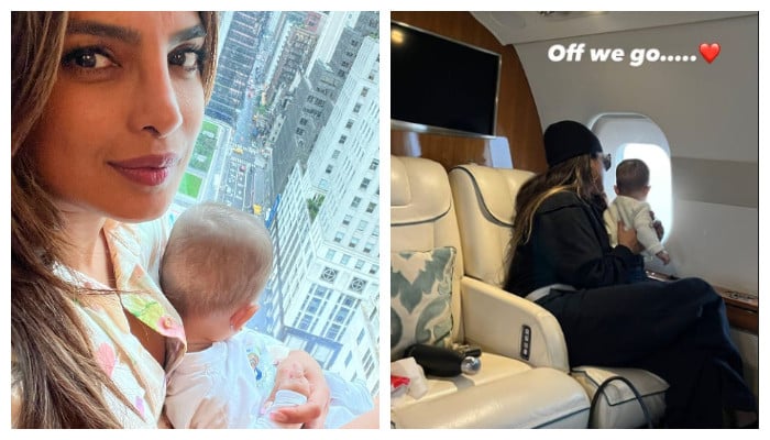 Priyanka Chopra dan bayi Malti terbang bersama untuk menghabiskan liburan di tempat tujuan rahasia