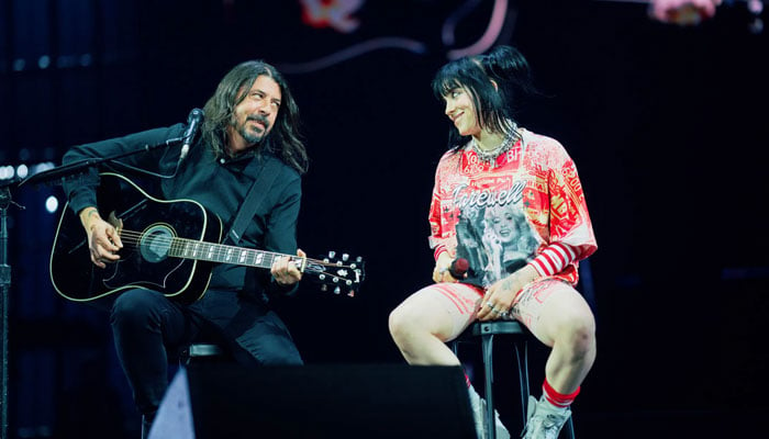 Watch Billie Eilish duet ‘My Hero’ with Dave Grohl in tribute to late Taylor Hawkins