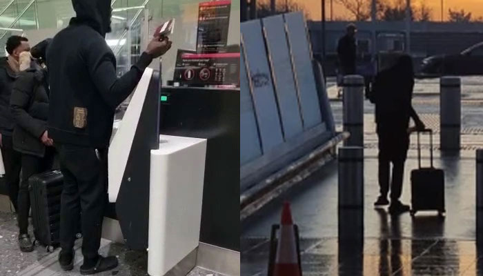 Stormzy argues with airport staff after ‘passport issue’ before flight to Qatar