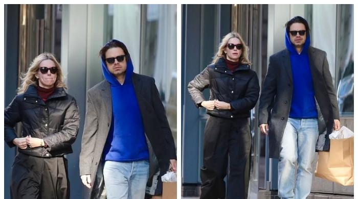 Sebastian Stan and Annabelle Wallis step outside in style post ...