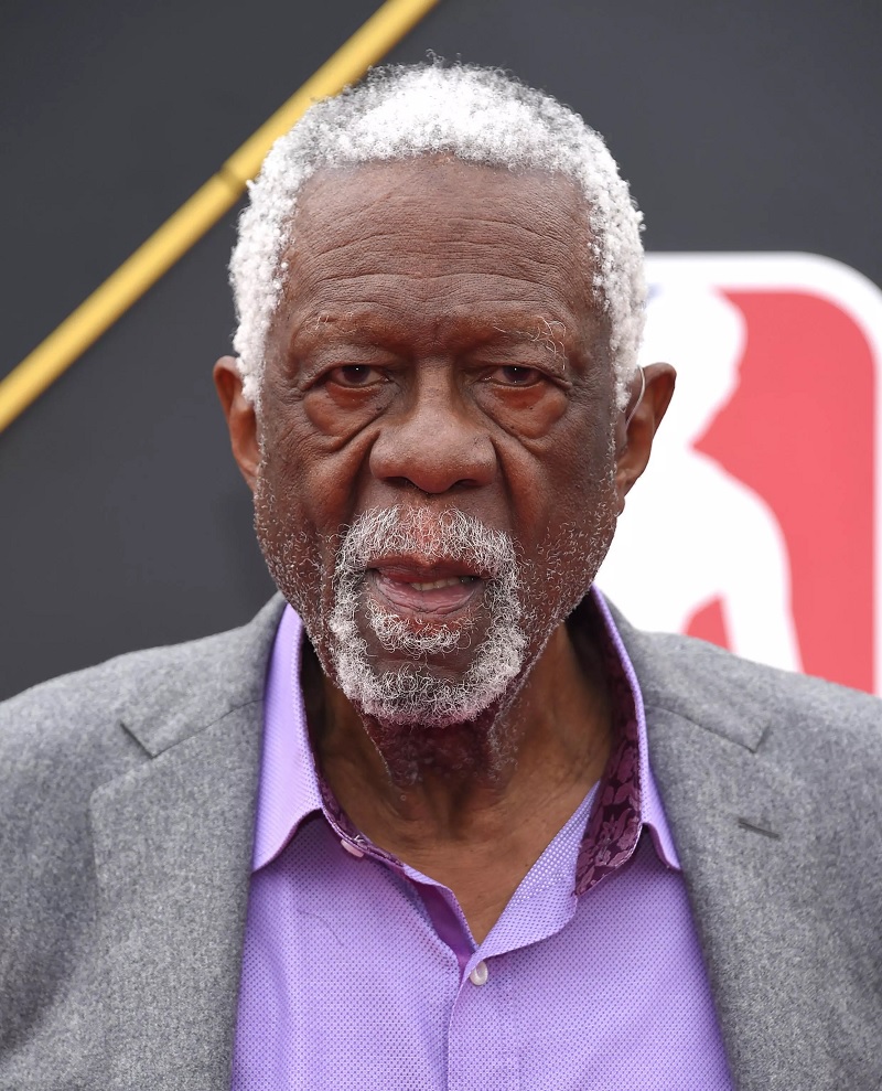 Bill Russell won a record 11 NBA crowns but was as well known as a civil rights activist.— AFP