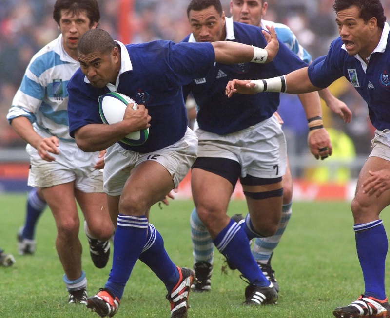 Vaaiga Tuigamala was one of the great all round talents equally as good in rugby union as league.— AFP